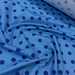 Retro Polka Dots on Poplin Fabric v2